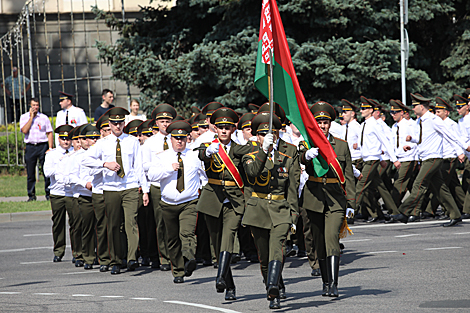 Independence Day rally in Gomel