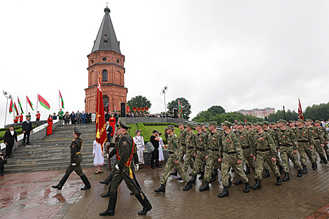 Event marking Belarus Independence Day in Buinichi Field