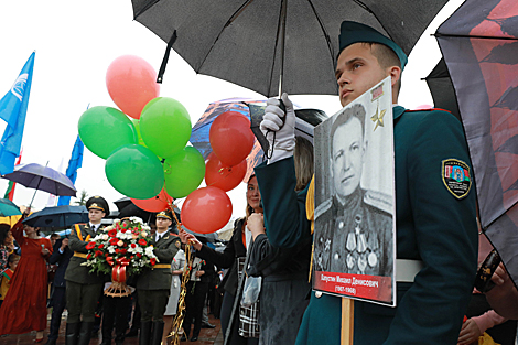 Event marking Belarus Independence Day in Buinichi Field