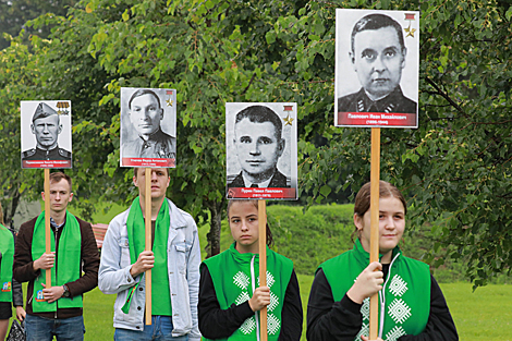 Event marking Belarus Independence Day in Buinichi Field