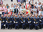 Flower ceremony in Brest Hero Fortress