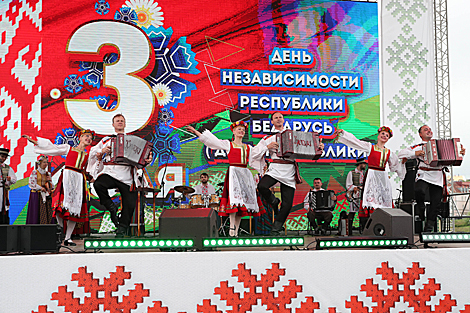 Independence Day celebrations in Minsk