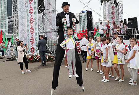 Independence Day celebrations in Minsk