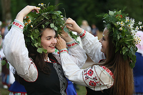 Kupala Night on Augustow Canal