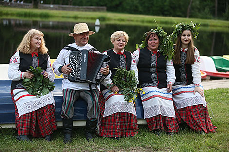 Kupala Night on Augustow Canal