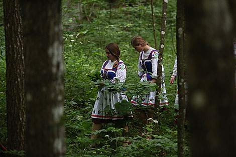 Kupala Night on Augustow Canal