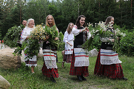 Kupala Night on Augustow Canal