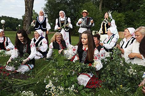 Kupala Night on Augustow Canal