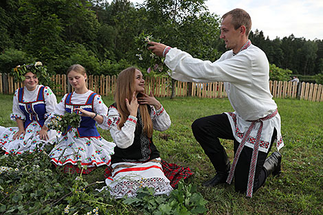 Kupala Night on Augustow Canal