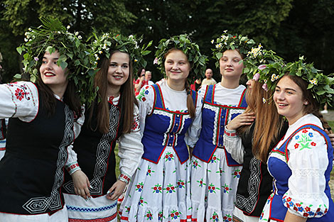 Kupala Night on Augustow Canal