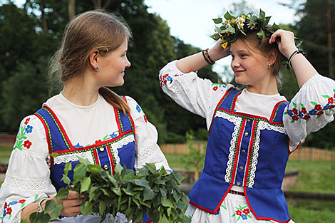 Kupala Night on Augustow Canal