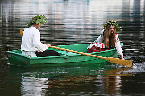 Kupala Night on Augustow Canal