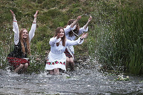 Kupala Night on Augustow Canal