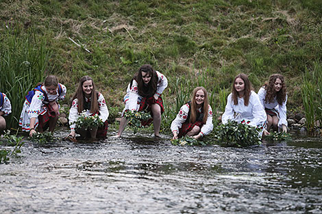 Kupala Night on Augustow Canal