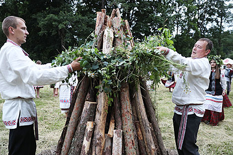 Kupala Night on Augustow Canal