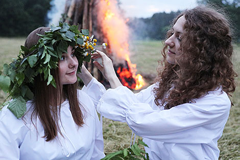 Kupala Night on Augustow Canal