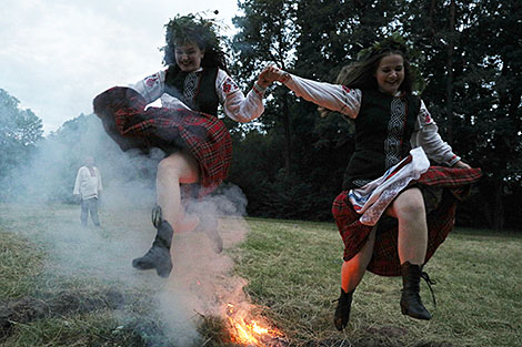 Kupala Night on Augustow Canal