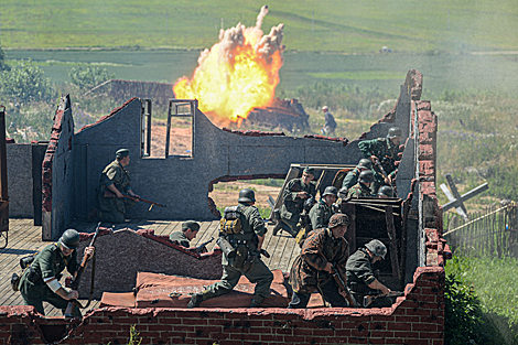 Bagration Operation reenactment at Stalin's Line