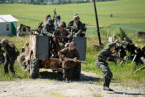 Bagration Operation reenactment at Stalin's Line