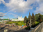 Rainbow over the Upper Town in Minsk