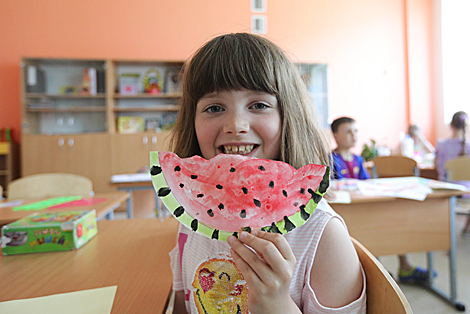 Summer camp at secondary school No.61 in Minsk