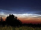 Silver clouds over Grodno