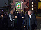 Аляксандр Лукашэнка на свяце "Купалле" ў Александрыі