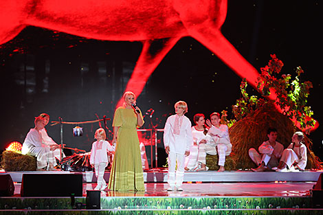 Gala concert at Kupala Night Festival 