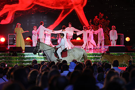 Gala concert at Kupala Night Festival 