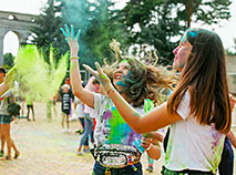Фестываль колераў Colorfest у Мінску