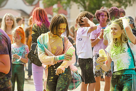Фестываль колераў Colorfest у Мінску 