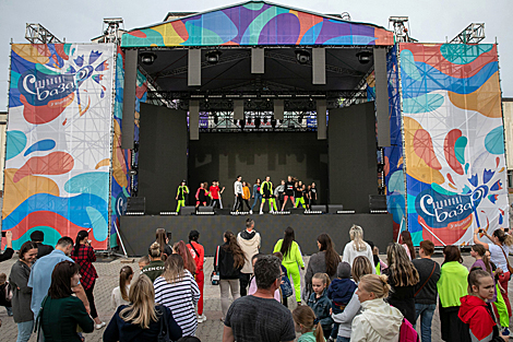 New stage at Slavianski Bazaar in Vitebsk