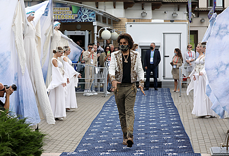 Filipp Kirkorov during the ceremony to unveil a star 