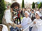Filipp Kirkorov during the ceremony to unveil a star 