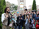 Filipp Kirkorov during the ceremony to unveil a star 