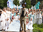 Filipp Kirkorov during the ceremony to unveil a star 