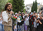 Filipp Kirkorov during the ceremony to unveil a star 