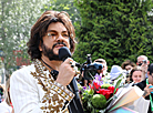 Filipp Kirkorov during the ceremony to unveil a star 