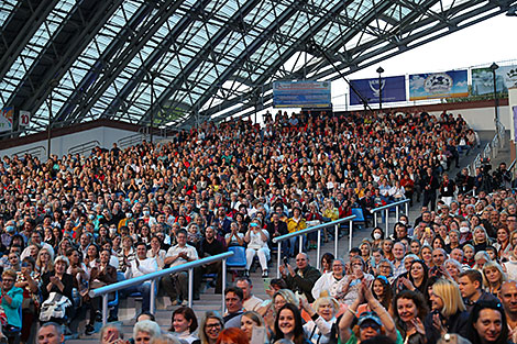 During the opening of Slavianski Bazaar 2020