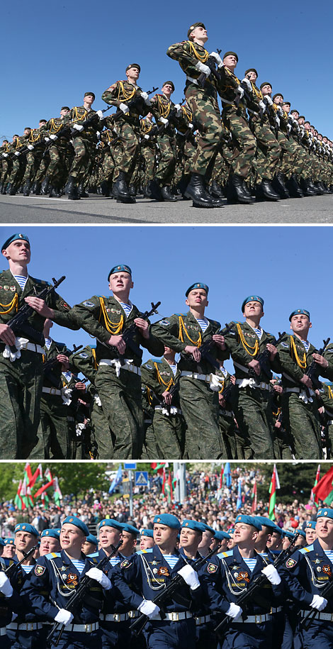 ВОЕННЫЙ ПАРАД в честь 70-летия Великой Победы в Минске
