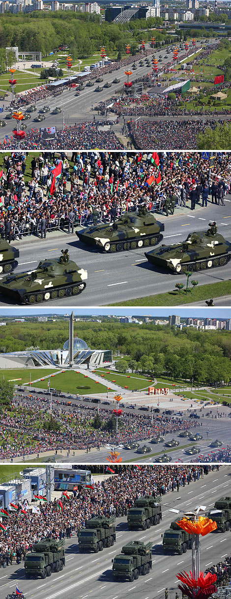 ARMY PARADE to mark the 70th anniversary of the Great Victory in Minsk
