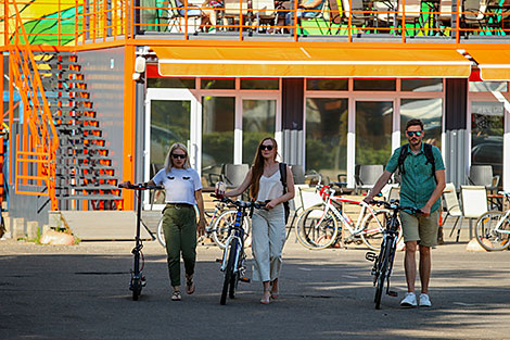 Oktyabrskaya Street in Minsk