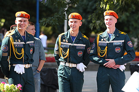 Fire Service Day in Minsk 