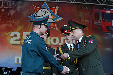 Fire Service Day in Minsk 