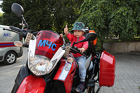 Fire Service Day in Minsk 