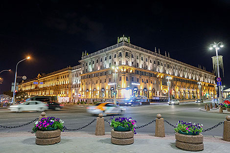 Minsk at night