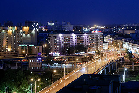 Minsk at night