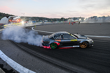 Drifting competition in Logoisk