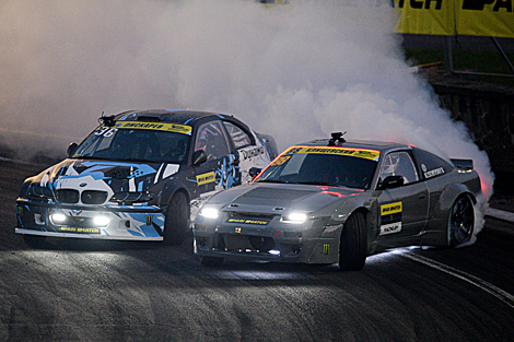 Drifting competition in Logoisk