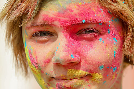 Фестываль колераў Colorfest у Мінску